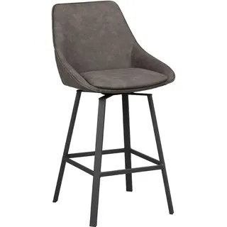 Barhocker Barstuhl mit Schaumstoffpolsterung 65 cm Sitzhöhe (2er Set)
