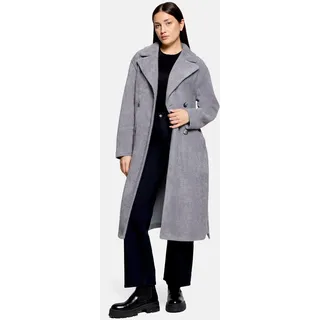 Betty Barclay Wintermantel Damen mit Gürtel Grau 44