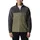 2 0 Fleecejacke Shark/Stone Green S