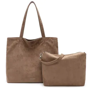 Emily & Noah Eva Shopper Kunstleder Taupe