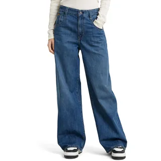 G-Star Damen Skater High Loose Jeans, Blau (Faded Blue Glacier D25286-d536-g841), 30W / 30L - 30W / 30L