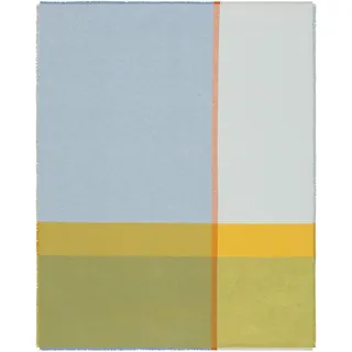 Biederlack Great Blue Plaid 130 x 170 cm Blau/Grün