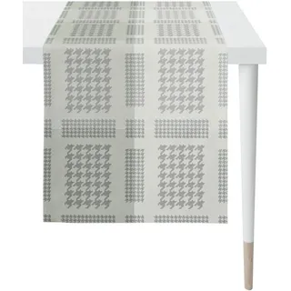 APELT Tischläufer Alexis, LOFT STYLE, Jacquard (1-tlg) grau|silberfarben|weiß