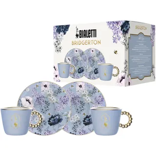 Bialetti Espressotasse 0,09 l Blau 2 St.