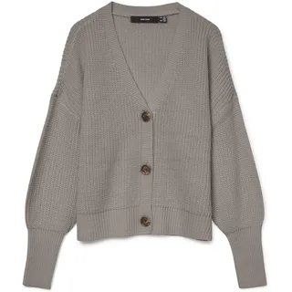 Vero Moda VMLEA LS V-Neck Cuff Cardigan Noos Beige XS