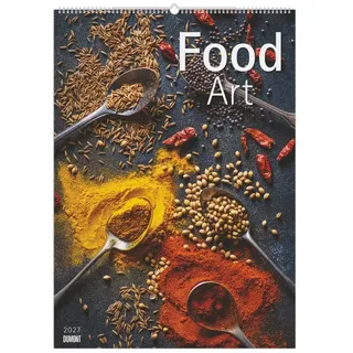 Dumont Kalenderverlag Food Art Kalender 2027 14 S.