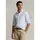 Ralph Lauren Gestreiftes Langarmhemd Blau XXL