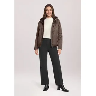 Betty Barclay Wendejacke mit Kapuze Schwarz/Braun 36