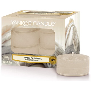 Yankee Candle Duft-Teelichter | Warm Cashmere | 12 Stück