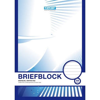 Stylex Briefblock liniert DIN A4