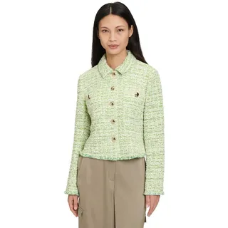 Betty Barclay Blazer-Jacke langarm in Green/Cream | Gr.: 46