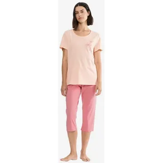 Triumph PK 02 Capri Pyjama Set Rosa 36