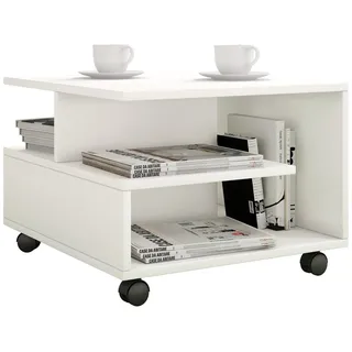 VCM Couchtisch Rollen rollbar Stango S