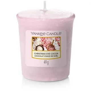 Yankee Candle Christmas Eve Cocoa Votivkerze, Weiß