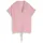 Blusenshirt mit Streifenmuster Rosa 46