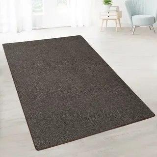 casa pura London Teppichläufer 67 x 350 cm Dunkelbraun