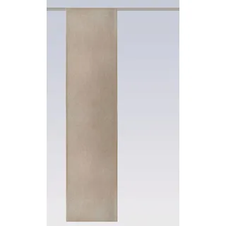 GÖZZE Flächenvorhang LINUS taupe (BH 60x245 cm) BH 60x245 cm braun Gardine Fertigvorhang - braun