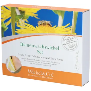 Bienenwachswickel-Set; Gr. 2 1 St Folie