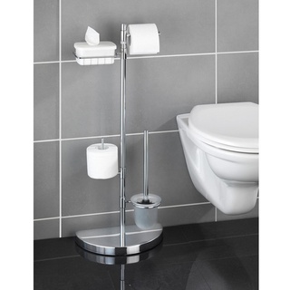 WENKO WC-Bürsten & WC-Garnituren, Edelstahl, silberfarben