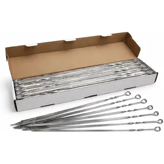 Grillpeter Schaschlik Spieße 50er Pack weiß