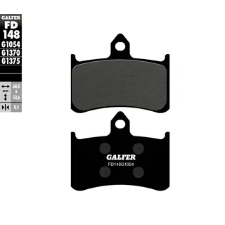 OEM Galfer Bremsbeläge Kh187 Semi-metallisch