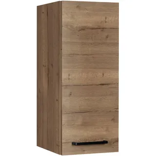 Nobilia Küchenoberschrank Structura, Eiche dunkel, Holzwerkstoff, 2 Fächer, nur wie online abgebildet bestellbar, 30x72x35 cm, Blauer Engel, Pefc, Goldenes M, Made in Germany, DGM-Klimapakt, hängend, Küchen, Küchenmöbel, Küchenschränke, Küchenoberschränke