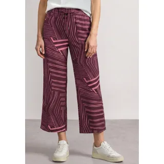 STREET ONE Culotte Style Emee High Waist Blush Berry 42