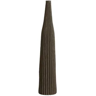 Light & Living Vase H 60 cm NAMPALA, H 60 cm - Braun - synthetischer Kunststoff