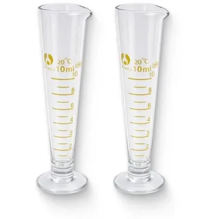 LuxusKollektion Messbecher Messbecher Glas Klein 10ml Borosilikatglas