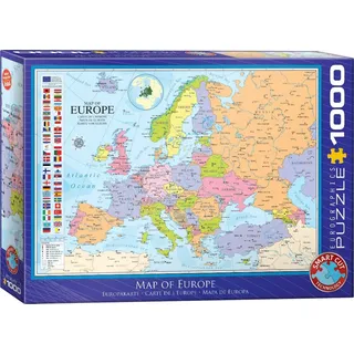 Eurographics Karte von Europa 6000-0789