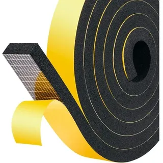 Flexibles Gummidichtungsband, Selbstklebendes Schalldämmband, 25 Mm X 10 Mm X 2 M, Für Türen, Fenster, Klimaanlagen, Zugluftstopper, Schalldämmung, 1 Rolle