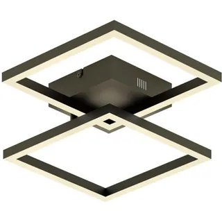 Müller Licht LED Wand- und Deckenleuchte tint Cano black, white+color 404122 - Schwarz