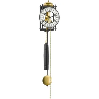 Hermle Wanduhr Pendeluhr Eisen Schlag auf Glocke - Hermle Modell: 70974-000711