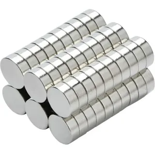 50 Massive Neodym-magnetstücke N35 8 X 3 Mm Runde Scheiben Supermagnete