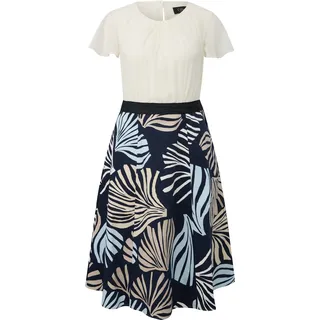 s.Oliver Midikleid Floral Blau 46