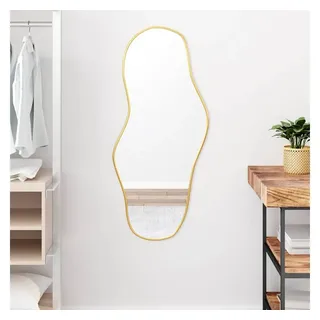 vidaXL Wandspiegel 100 x 45 cm Gold