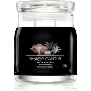 Yankee Candle Black Coconut mittelgroße Kerze 368g
