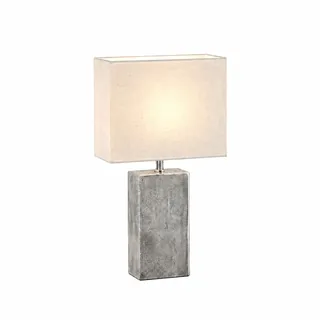 Fischer Leuchten Tischleuchte Silber 2 St.