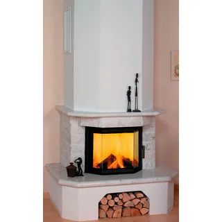 Hark Kaminbausatz Aspen Radiante 800/45 K naturweiß