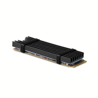 AXAGON CLR-M2L6 passiver M.2-SSD-Kuhlkorper - 2280, 6mm Hohe, Aluminium, schwarz