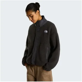 The North Face Cragmont Snap Front Fleecejacke Schwarz S