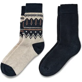 Tchibo - 2 Paar Thermosocken - Damen - Gr. 35-38 - weiß