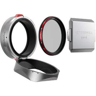 Freewell Fuji X100 Series Real Lens Hood (Silver), Gegenlichtblende, Silber