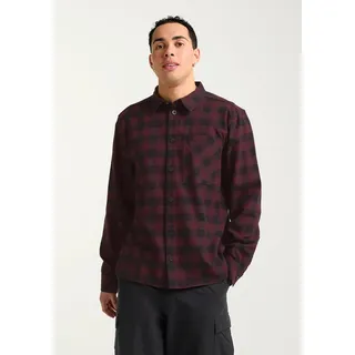 Jack Wolfskin Lite Flannel Shirt M check Amaranth 3XL