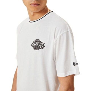 New Era T-Shirt T-Shirt New Era Distressed Graphic Los Angeles Lakers weiß XL
