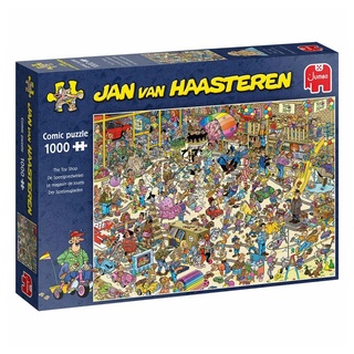 Jumbo Spiele Puzzle Jan van Haasteren - Spielzeuggeschäft 1000 Teile, 1000 Puzzleteile bunt