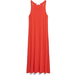 ARMEDANGELS Damen Jerseykleid Regular Fit aus LENZINGTM ECOVEROTM Mix NISAA LITAA Regular Fit Poppy Red M - M
