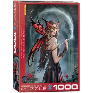 Puzzle 1000 Teile Puzzle - Puzzle - Anne Stokes - Im Bann der Drachenherrin, Puzzleteile