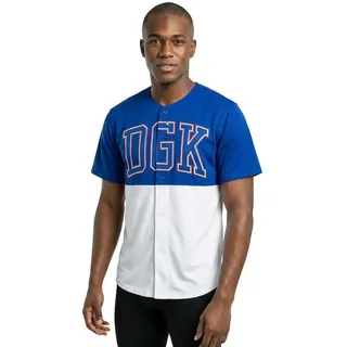 Dgk Mascot Baseball Kurzarmhemd - White - M