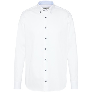Businesshemd, mit Button-Down-Kragen, Gr. M - Normalgrößen, weiß, , 61645918-M Normalgrößen